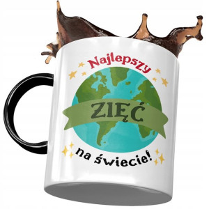 Kubek Czarny Dla Zięcia na Urodziny na Prezent