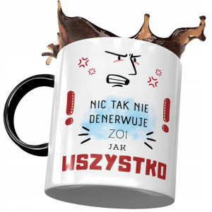 Kubek Czarny Dla Zoi Koleżanki Żony na Prezent
