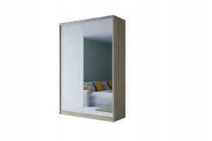 Szafa Ida 170 X 248 Royal - Sonoma+biały + Lustro