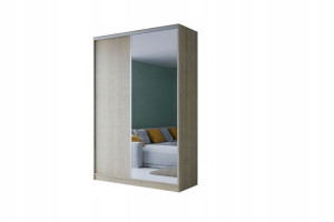 Szafa Ida 180 X 248 Linia Royal - Sonoma + Lustro