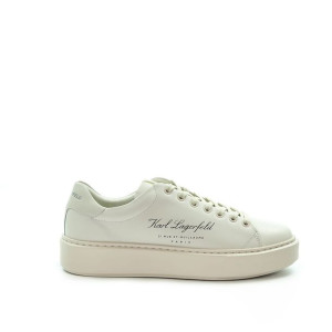 Męskie sneakersy beżowe Karl Lagerfeld KL52223 01T - 42