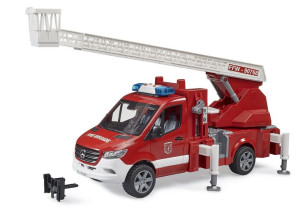 BRUDER 02673 Sprinter Straż pożarna z drabiną obrotową i pompą