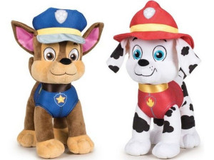 Psi Patrol Marshall Strażak + Chase Policjant 34Cm