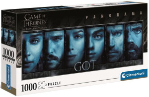 Clementoni Puzzle panoramiczne 1000el. Gra o Tron
