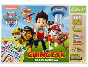 Trefl 02309 EKO Psi Patrol Chińczyk gra planszowa