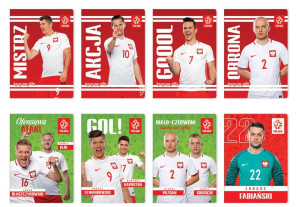 Zeszyt 16 kartkowe w kratkę PZPN piłkarze A5