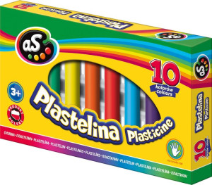 Plastelina As 10 kolorów