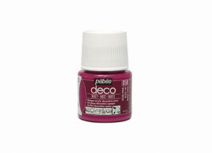 Farba akrylowa Pebeo do decoupage 45 ml różowa ciemna
