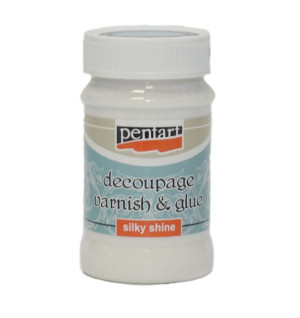 Satynowy klej z werniksem Pentart 230ml
