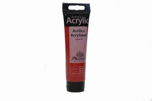 Farba akrylowa do malowania, Red Deep 315