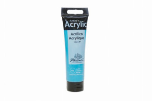 Farba akrylowa do malowania, Cyan Blue 455