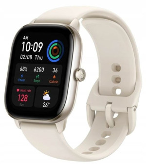 Smartwatch Amazfit GTS 4 Mini Moonlight White