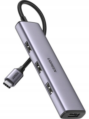 Adapter 4w1 UGREEN CM473 Hub USB-C do 4x USB 3.0