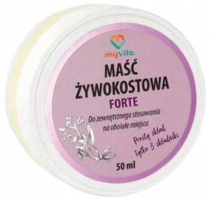 Myvita, Maść żywokostowa forte 20%, mięśnie stawy, na ból, 50 ml