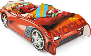 Łóżko dla dzieci - SAMOCHÓD SPORT CAR R 140 x 70 cm - czerwone