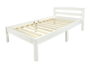 Łóżko CLASIC białe 140/70 cm