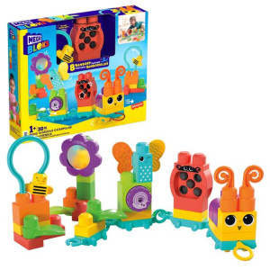 Mega Bloks Zestaw klocków Gąsieniczka do ciągnięcia 30 elementów