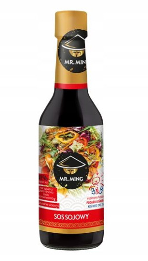 Mr. Ming SOS SOJOWY 41% Jasny Bezglutenowy 625ml