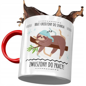 Kubek Czerwony Dla Brata na Urodziny Prezent