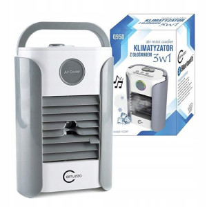 Mini Klimatyzator Głośnik Wentylator Bluetooth 3w1