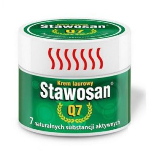 Stawosan Q7, krem laurowy na stawy, rozgrzewający, 150 ml