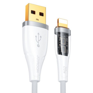 Kabel Joyroom Smart Power-Off USB-A/Lightning 2.4A 1.2m biały (S-UL012A3)