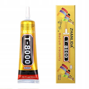 Klej Montażowy T8000 Wyświetlacz Szybka Ramka 50Ml