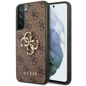 Etui Guess GUHCS23M4GMGBR Samsung Galaxy S23+ Plus brązowy/brown hardcase 4