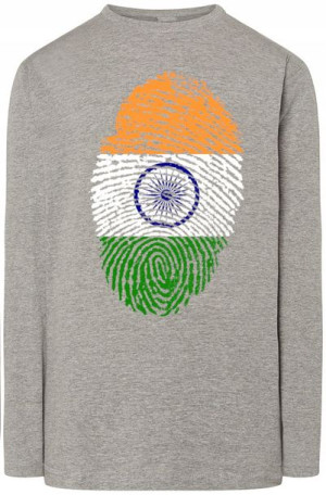 Indie Flaga Odcisk Bluza Longsleeve Rozm.L