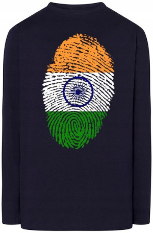 Indie Flaga Odcisk Bluza Longsleeve Rozm.S
