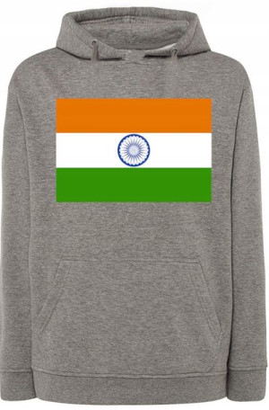 Indie Męska Modna Bluza Kaptur Nadruk r.5XL