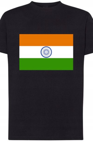 Indie Męski Modny T-Shirt Flaga Lato Rozm.5XL