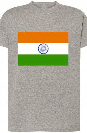 Indie Męski Modny T-Shirt Flaga Lato Rozm.5XL