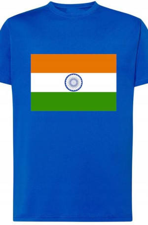 Indie Męski Modny T-Shirt Flaga Lato Rozm.XS