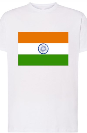 Indie Męski Modny T-Shirt Flaga Lato Rozm.XXL