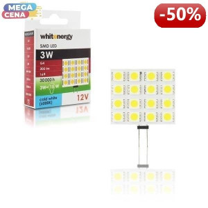 Żarówka LED 3W  G4 G4 SMD5050 zimna 12V/ bez szybki