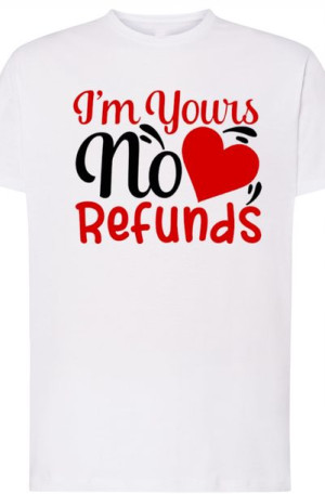 I’m Yours T-Shirt Walentynki Prezent Nadruk r.S