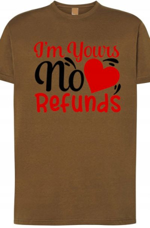 I’m Yours T-Shirt Walentynki Prezent Nadruk r.XS