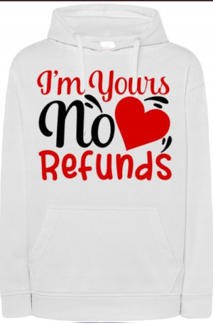 I’m Yours Walentynki Bluza Kaptur Love r.3XL