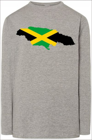 Jamajka Męska Modna Bluza Longsleeve Nadruk R.M
