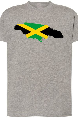 Jamajka Męski Modny T-Shirt Nadruk Logo Rozm.L