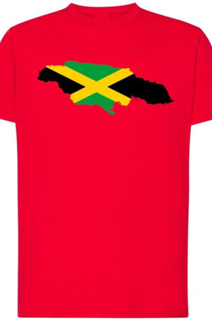 Jamajka Męski Modny T-Shirt Nadruk Logo Rozm.L