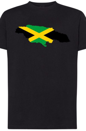 Jamajka Męski Modny T-Shirt Nadruk Logo Rozm.S