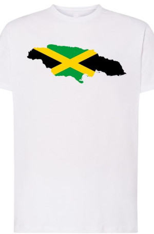 Jamajka Męski Modny T-Shirt Nadruk Logo Rozm.XS