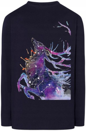Jeleń Kolorowy Męska bluza Longsleeve Rozm.L