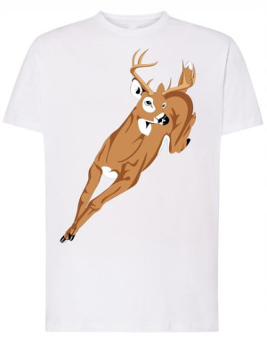Jelonek MODNY T-SHIRT Kolorowy Lato Rozm.XS