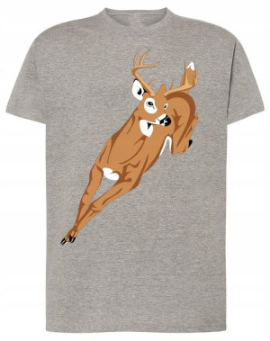 Jelonek MODNY T-SHIRT Kolorowy Lato Rozm.XXL