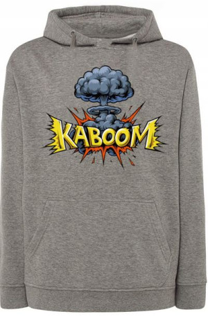 KABOOM Męska Bluza Modna Kaptur r.M