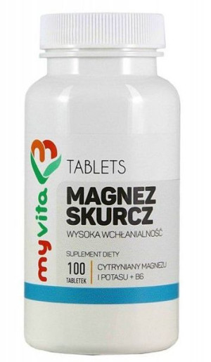 MyVita, magnez skurcz, magnez, potas, witamina b6