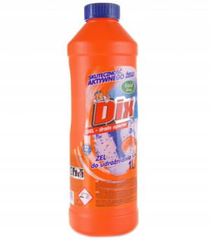 Żel Do Udrożniania Rur Professional Silny 1l